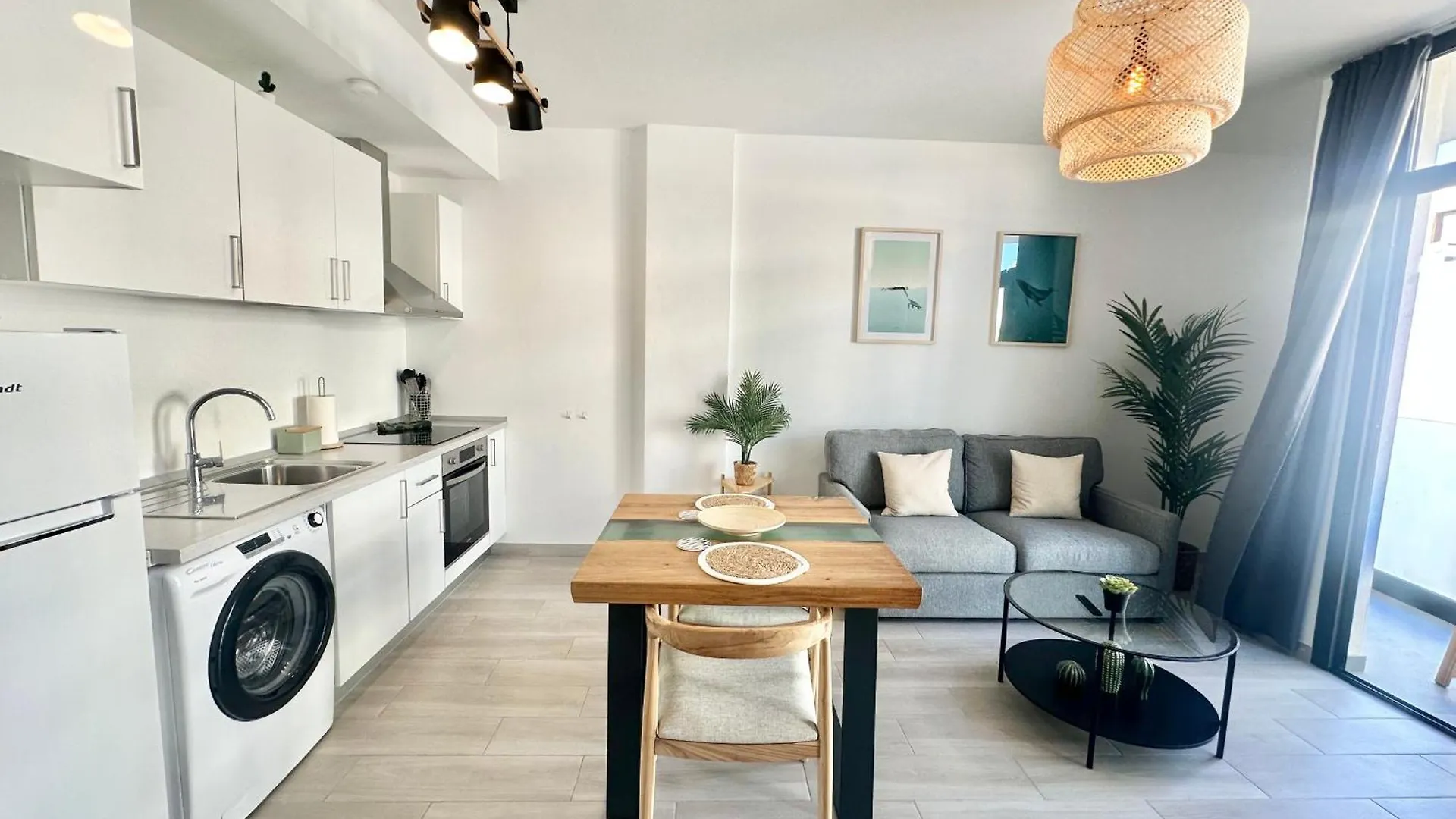 Apartamento Salty Loft En El Centro De Corralejo, Terraza Privada, Cocina Completa Y Wifi España